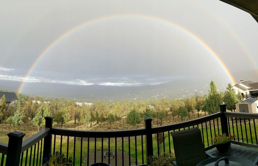 Rainbow over Prineville